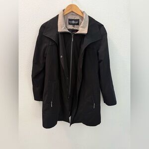 Fleet Street Beige and Black Rain Jacket size M